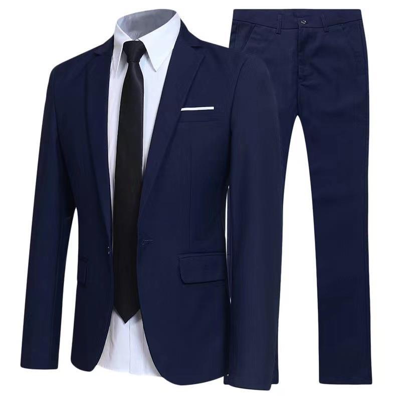 Light Business Men's Business Casual Suit